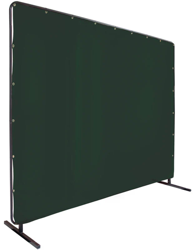 14 MIL 6' X 8' SHADE 8 SAF-VU 1 PANEL WELDING SCREEN & QUICKFRAME SET, 6' X 8'