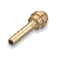 HOSE NIPPLE, B-SIZE, 1-7/16"LNG, 3/16"ID (WE 18)