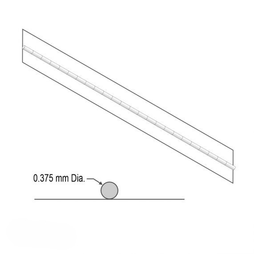 3/8" ROUND CERAMIC BACKING TAPE, PXCBT-ROUND-3/8