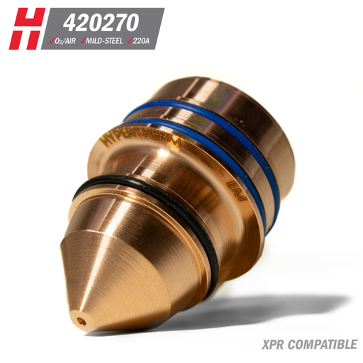 NOZZLE ASSEMBLY - XPR 220 AMPS MILD STEEL