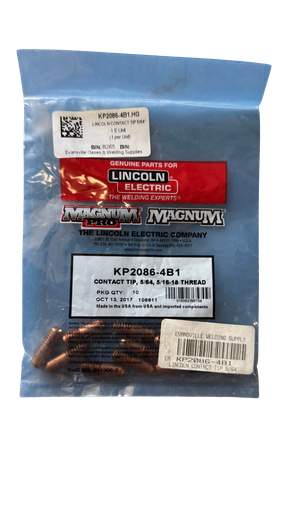 Magnum® Contact Tip 5/64 in (2 mm), 5/16 in (7.9 mm) long, 18 thread