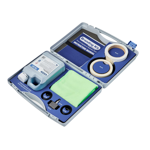 Ensitech KMARK-0090 TIG Brush Branding Kit for Printing with TB-90 Fluid, Made in Australia