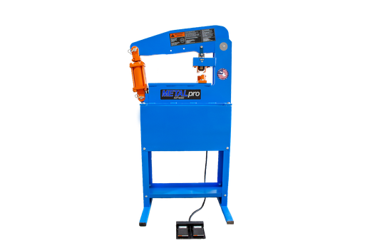 40 Ton Hydraulic Ironworker with punch station and open central work station