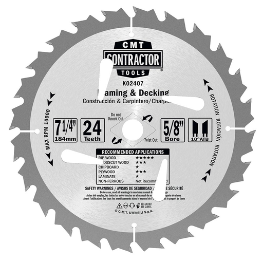 ITK CONTRACTOR 7-1/4"x24x5/8" (Bulk, Min. 10 pcs.)