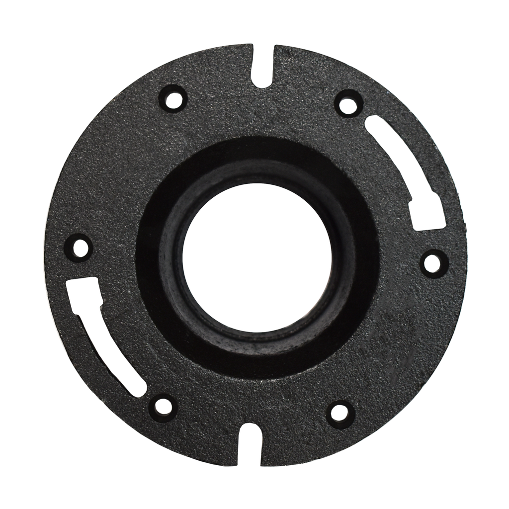 4" x 4" Cast Iron Push-in Closet Flange