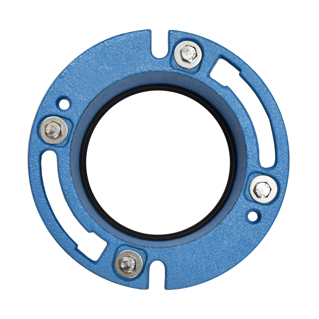 4" x 3" Cast Iron Quick Set Closet Flange