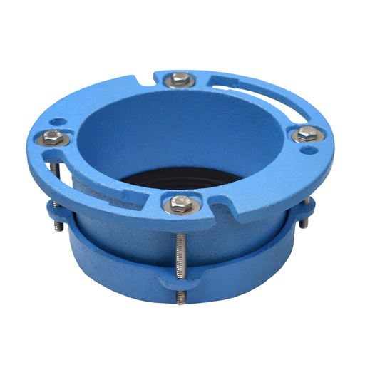 4" x 3" Cast Iron Quick Set Closet Flange