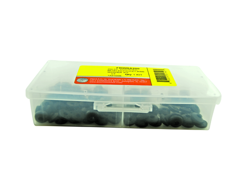 200pcs. Assorted Beveled Faucet Bibb Washer Kit