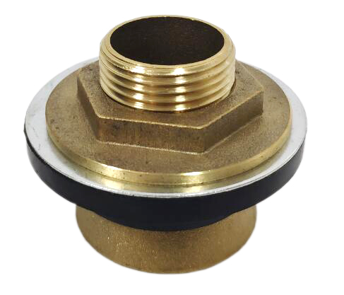 1" x 3/4" Brass Urinal Spud