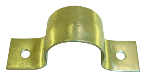 3" IPS 2-hole Galvanized Pipe Strap