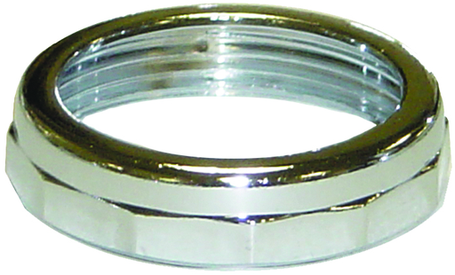 2" X 1-1/2" SLIP JOINT NUT- CHROME PLATED ZINC
