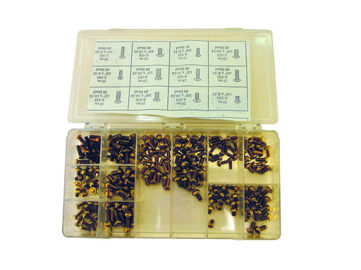 Brass Bibb Screw Kit (8 Sizes)