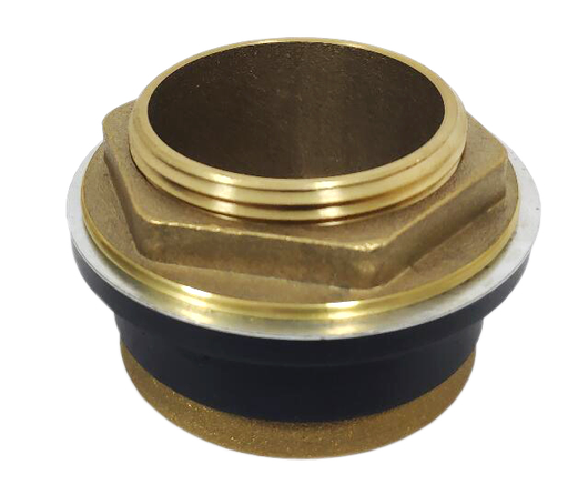 1-1/2" Brass Closet Spud