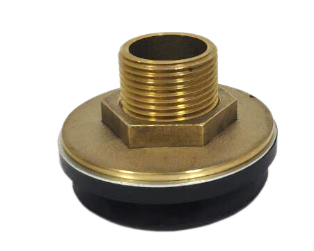 1-1/4" x 3/4" Brass Urinal Spud