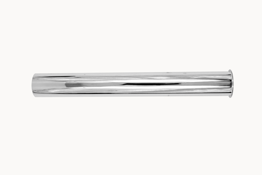 1-1/2" x 12" 22 Ga Single Flange Sink Tailpiece- Chrome Plated