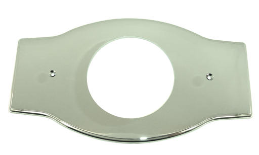 S.S. Cover Plate for 1-Handle Shower Diverter