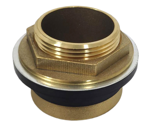 1-1/4" Brass Closet Spud