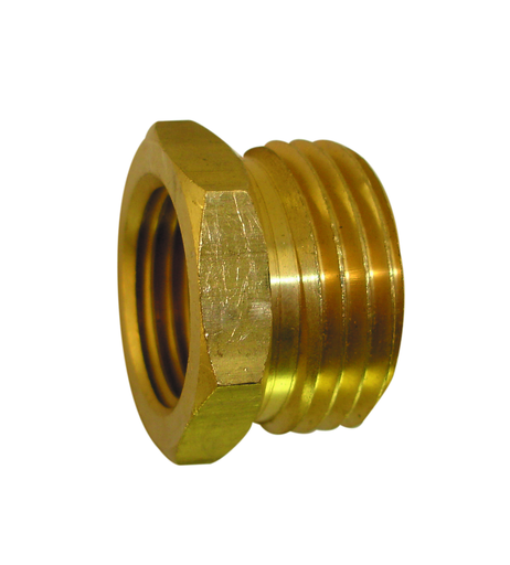 3/4" MHT x 3/4" FPT Brass Hose Nipple
