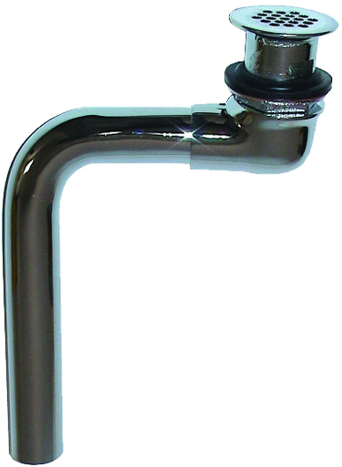 1-1/4" 17 GA Handicap (Offset) Lavatory Grid Drain- Chrome Plated