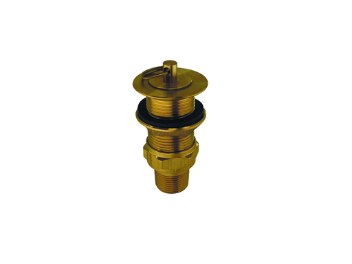 Bar Sink Waste Socket Drain - Cast Brass