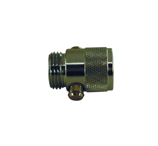 1/2" MIP x 1/2" FIP Brass Water Volume Control- Chrome Plated