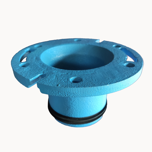 4" x 4" Cast Iron Push-in Closet Flange