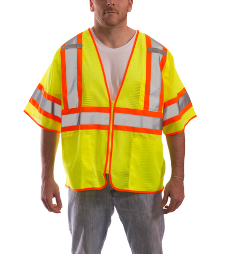 Type R Class 3 Two-Tone Vest- Lime - V70332.4X-5X