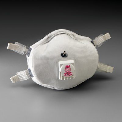 3M Probed Particulate Respirator 8293Q, P100 20 EA/Case
