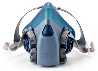 3M Half Facepiece Reusable Respirator 7503/37083(AAD) Large 10 EA/Case