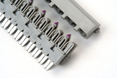 3M 710 25-Pair Bridge Splice Connectors Filled