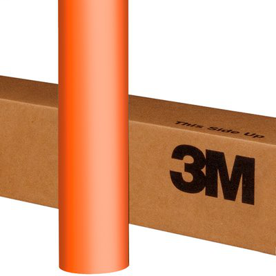 3M Wrap Film 1080-M54 Matte Orange, 60 in x 25 yd