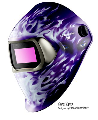 3M Speedglas 100 Welding Helmet Steel Eyes 07-0012-31SE/37226(AAD), with ADF 100V, 1 EA/Case