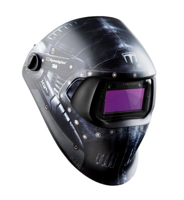 3M Speedglas 100 Welding Helmet Trojan Warrior 07-0012-31TW/37239(AAD), with ADF 100V, 1 EA/Case