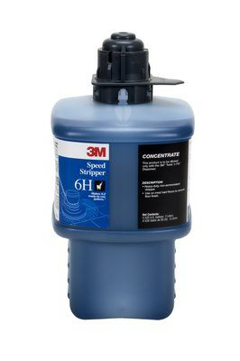3M Speed Stripper Concentrate 6H, Black Cap, 2 Liter, 6/case