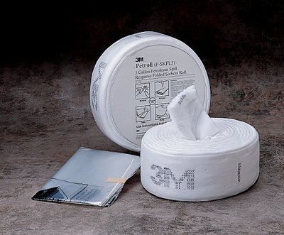 3M Petroleum Sorbent Spill Kit P-SKFL5, Environmental Safety Product, Petroll, 5 gallons, 3 ea/cs