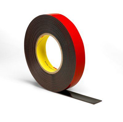 3M Acrylic Plus Tape EX4008, Black, 0.76 mm