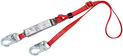 3M PROTECTA PRO Pack Shock Absorbing Lanyard 1341050, 1 EA