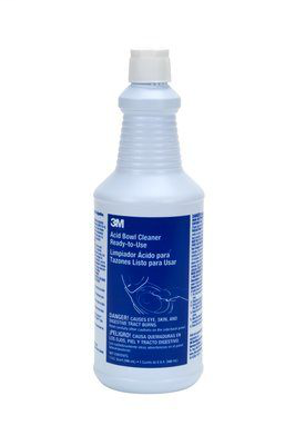 3M Acid Bowl Cleaner Ready-To-Use, Quart, 12/case