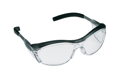 3M Nuvo Protective Eyewear 11411-00000-20, Clear Anti-Fog Lens, Gray Frame, 20 EA/Case