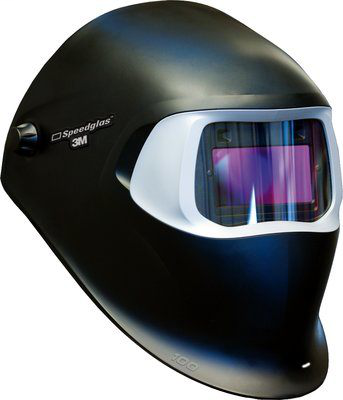 3M Speedglas 100 Welding Helmet Black 07-0012-10BL/37230(AAD), with ADF 100S-10, 1 EA/Case