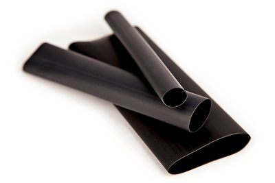 3M Heat Shrink Flexible Polyolefin Tubing EPS200-1-6"-Black-10-10 Pc Pks, 6 in length sticks, 10 pieces/pack, 10 packs