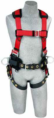 3M PROTECTA PRO Construction Style Positioning Harness 1191210, X-Large, 1 EA