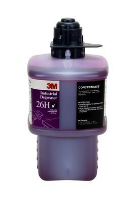 3M Industrial Degreaser Concentrate 26H, Gray Cap, 2 Liter, 6/case