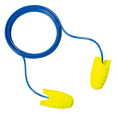 3M E-A-Rsoft Grippers Earplugs 312-6001, Corded, 2000 Pair/Case
