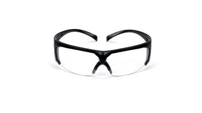3M SecureFit Tactical Series SF601SGAF-TAC, Clear Scotchgard Anti-Fog lens, black frame, 10 ea/case
