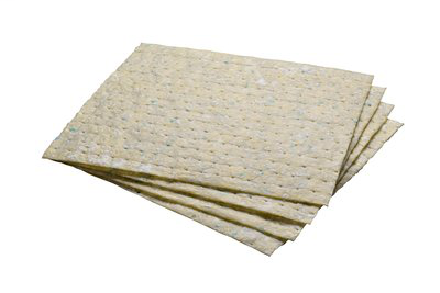 3M Chemical Sorbent Pad Medium Capacity MCC 17 in x 15 in, 100 pads/case