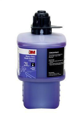 3M Heavy Duty Multi-Surface Cleaner Concentrate 2L, Gray Cap, 2 Liter, 6/case