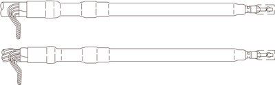 3M 7644-T-110 Cold Shrink Non-Skirted Termination Kit 3M 7644-T-110 Cold Shrink Non-Skirted Termination Kit