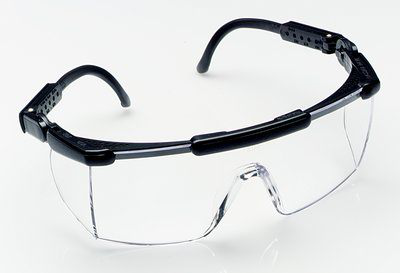 3M Nassau Rave Protective Eyewear 14450-00000-20 Clear Lens, Black Frame 20 EA/Case