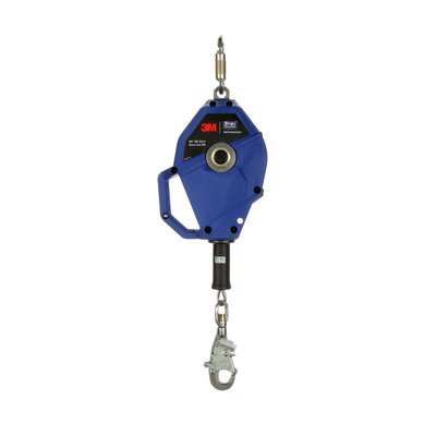 3M DBI-SALA Smart Lock Self-Retracting Lifeline- Stainless Steel Cable 3503804, Blue, 20', 1 EA/Case